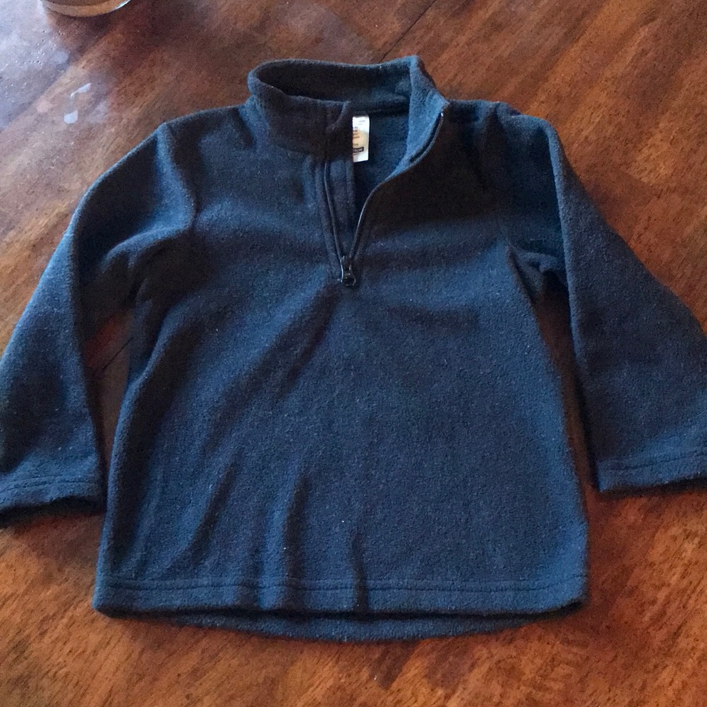 Decathlon toddler black fleece